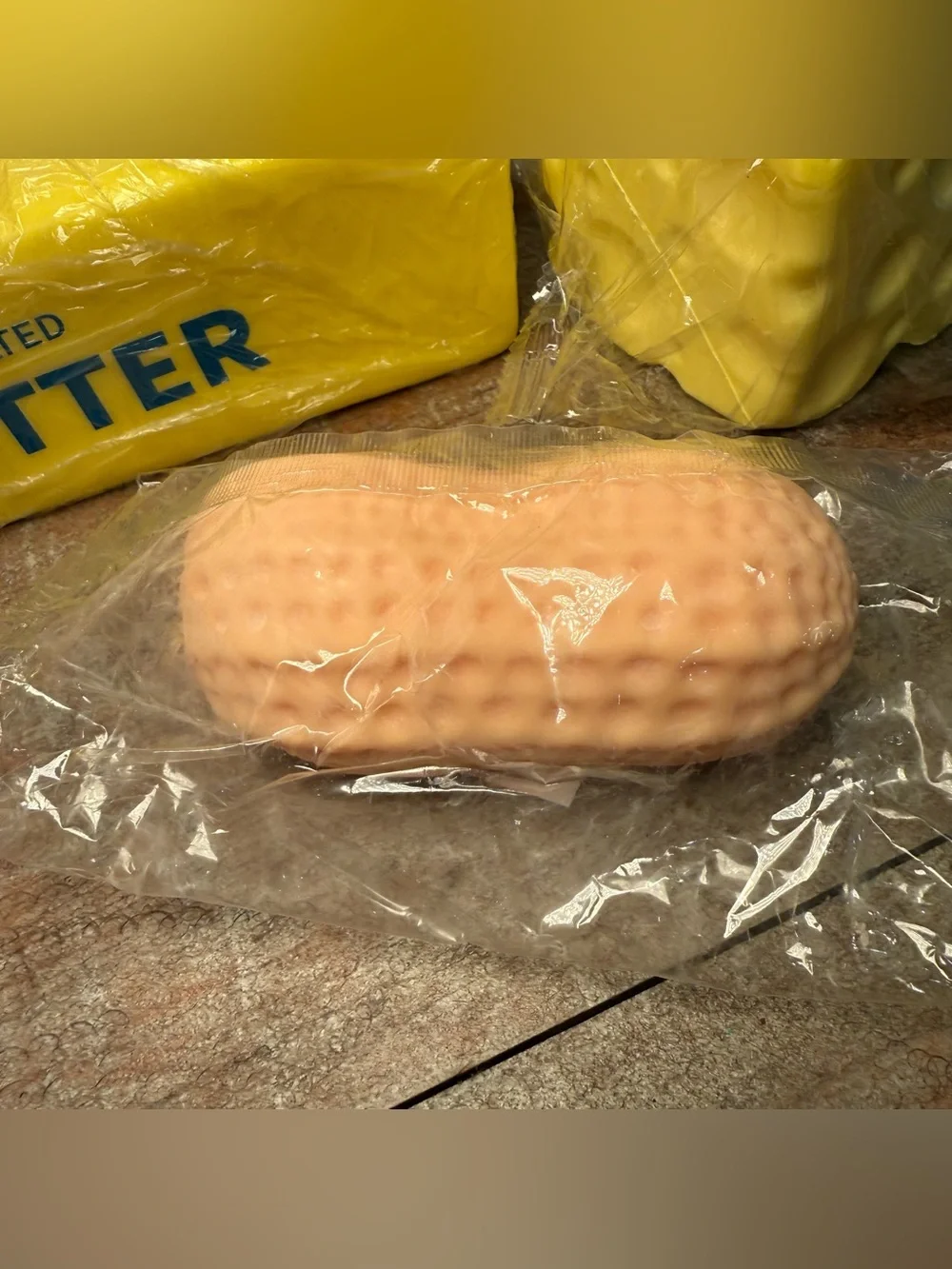 Squishy Toy lot Of 4  Butter Cheese Strawberry Peanut Slow Rise Fidget Toys
